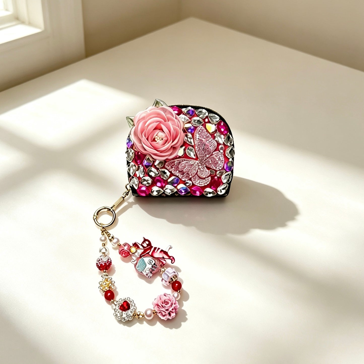 Shimmering Card Minibag